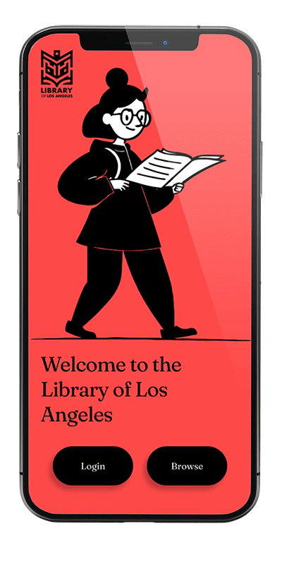 Welcome Screen LoLA App